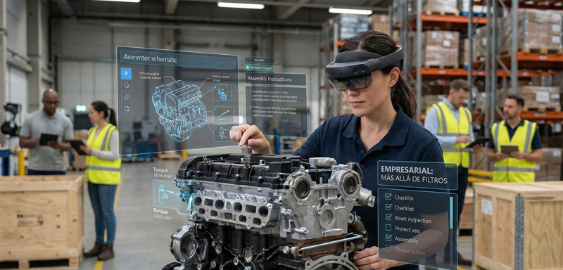 Realidad Aumentada Empresarial: Más allá de filtros de Instagram